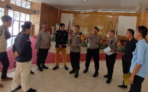 200 personil Gabungan Amankan Debat Publik Paslon Bupati Way Kanan