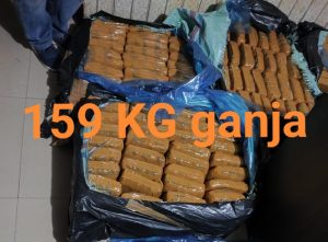 Tangkap kurir 159kg Ganja, Satreskoba Polda Lampung Ringkus 2 Pelaku di Bakauheni Lampung Selatan 