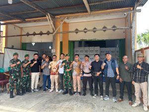 Komandan Kodim 0422/Lampung Barat Lepas Pendistribusian Logistik Pilkada 2024 ke Pesisir Barat