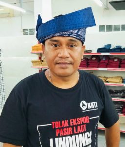 Ketua KNTI Bintan ke jakarta sampaikan Aspirasi Tentang Ketersediaan Pangan Nelayan di Pulau Terluar Daerah Perbatasan.