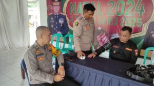 Cek Kesehatan, Polres Way Kanan Pastikan Anggota Personil Operasi Lilin Krakatau Sehat Dan Siap Melayani