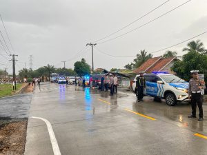Amankan Nataru. Polisi Siaga Tingkatkan Patroli KRYD di Jalinsum Way Kanan