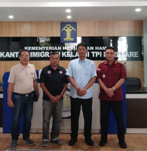 Bangun Sinergitas, FPII Setwil Sulsel  Silaturrahmi Dengam Kepala Kantor Imigrasi Parepare.