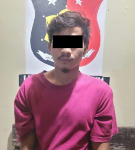 Polsek Banjit Polres Way Kanan Ringkus Diduga Pelaku Curat HP Android di Argomulyo