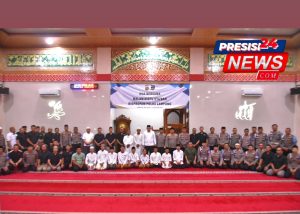 Bid Propam Polda Lampung Gelar Doa Bersama Malam Nisfu Sya’ban di Masjid Al-Ikhlas