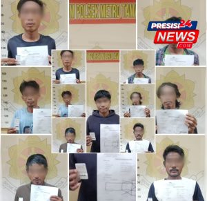 Meresahkan Warga, 7 Pak Ogah di Mangga Besar Tamansari Diamankan Polisi, Urine Positif Narkoba.