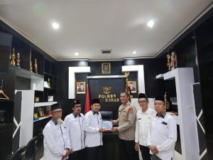 Jalin Silaturahmi, BAZNAS Audiensi dengan Kapolres Way Kanan