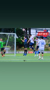 Polda Lampung dan Jurnalis Pojok Warta FC Gelar Fun Mini Soccer Peringati HPN 2025