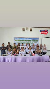 Polisi Menghadiri Lokakarya Mini Lintas Sektor di di Aula Puskesmas Serupa Indah