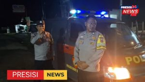 Polsek Buay Bahuga Gelar Patroli KRYD Sambil Bangunkan Warga Untuk Sahur