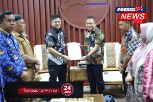 Laporkan Hasil Pemeriksaan Akhir Jabatan Bupati, Inspektorat Provinsi Sumsel Berikan Skor 80,34 Untuk Bupati OKU Timur