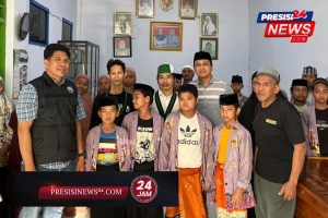 Satuan Intelkam Polres Pinrang dan HMI Cabang Pinrang Berbagi Takjil di Panti Asuhan Muslimat NU Pinrang