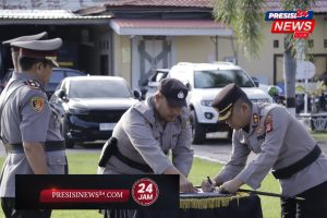 Kapolres Pinrang Pimpin Pelantikan Wakapolres dan Sertijab Pejabat Utama