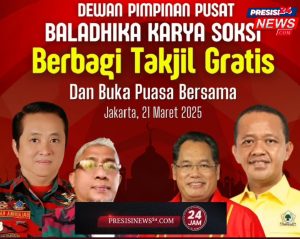 Dewan Pimpinan Pusat Baladhika Karya SOKSI Berbagi 1000 Takjil Gratis