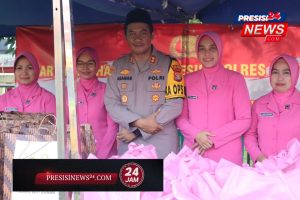 Kapolres Way Kanan Gelar Bazar Ramadhan Polri Presisi 2025