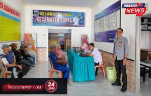 Samsat Polres Pinrang Permudah Masyarakat Bayar Pajak Kendaraan dengan Program Samsat Keliling