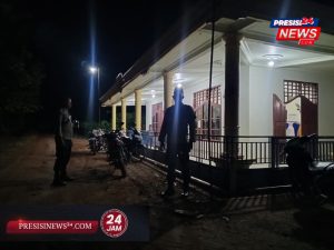 Bulan Suci Ramadhan, Polsek Buay Bahuga Pam Salat Tarawih Jamin Keamanan