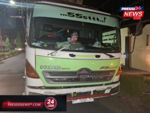 Kecelakaan Lalu Lintas di Pinrang Akibat Tabrakan Sepeda Motor dan Truk yang Terparkir