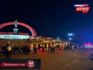 Patroli Malam, Polsek Kasui Himbau Pemuda Jauhi Aksi Premanisme