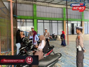 Amankan Libur Lebaran 2025, Satlantas Polres Way Kanan Patroli Objek Wisata di Baradatu