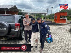 Aksi Heroik Polisi Bantu Pemudik yang Alami Kecelakaan di Jalinsum Way Kanan