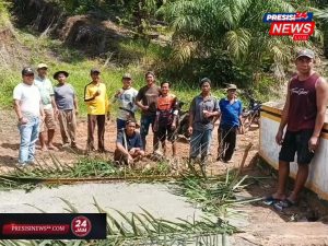 Akses transportasi Warga Jadi Prioritas Utama Malik Irsan Kepala Kampung Gunung Sari Rebang Tangkas 