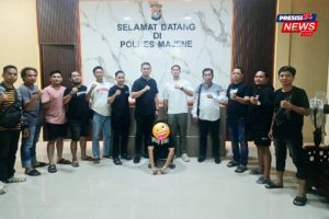 Satreskrim Polres Pinrang Ringkus Pelaku Penipuan Online “Rambo” di Majene