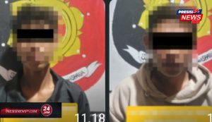 Curat di Way Kanan, Polisi Ringkus Diduga Pelaku dan ABH Curi Alat Sedot Air