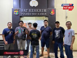 Polres Way Kanan Ringkus Diduga Pelaku Curat HP di Gunung Katun