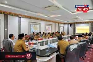 Wujudkan Satu Data, Pemkab Lambar Gelar Diskusi Dengan BPS.