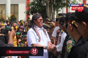 Sekda Lampung Barat Ajak Warga Perkuat Silaturrahmi dan Lestarikan Budaya Lewat Halal Bihalal Pujakesuma