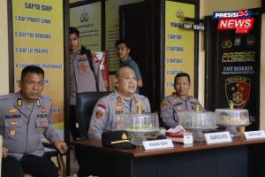 Kapolres Pinrang Kunjungi Mapolsek Patampanua dan Paleteang, Tekankan Disiplin dan Anti-Narkoba