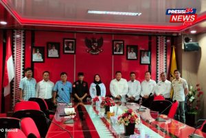 LP-KPK Lampung Audien Ke Kantor Wali Kota Bandar Lampung, Meminta Persoalan  Sampah Dan Banjir Terselesaikan