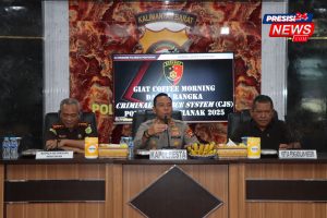 Kapolresta Gelar Coffee Morning Bersama Kejaksaan, PN Pontianak Bahas Penguatan Criminal Justice System
