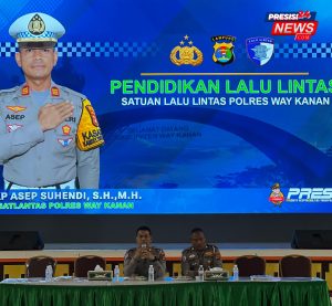 Seminar di Sekolah, Kasatlantas Polres Way Kanan Edukasi Pelajar SDS PSMI Way Kanan