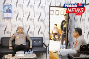 Kapolres Pinrang Lakukan Kunjungan Silaturahmi ke Polsek Jajaran