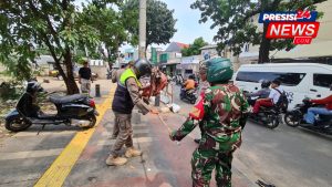 Tiga Pilar Kembangan Tertibkan 52 Atribut Ormas Dalam Operasi Berantas Jaya 2025