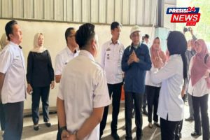Plt Bupati Ayu Asalasiyah S,ked Tinjau Rice Milling Plant (RMP) Di Kecamatan Buay Bahuga 