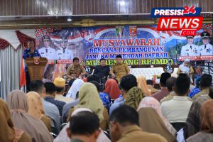 Parosil Komitmen Sinkronisasikan Program Pusat, Provinsi, dan Daerah dalam Musrenbang RPJMD Lambar 2025-2029.