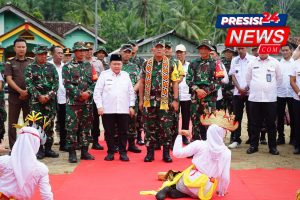 Ketua Tim Wasev TMMD ke-124, Brigjen TNI Joni Pardede, Tinjau Lokasi di Kodim 0422/Lampung Barat