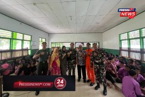 Sosialisasi Wawasan Kebangsaan & Cinta Tanah Air Di SMAN 1 Way Tuba Yang Di Motori Skadron 12 Way Kanan