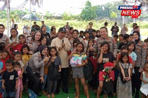 Ditbinmas Polda Metro Jaya Rangkul Anak-anak Pengungsi, Obati Luka Trauma Pasca Kebakaran Kapuk Muara