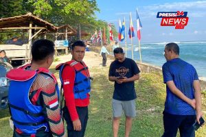 Jamin Rasa Aman Wisatawan WSL Krui Pro, Polisi Gencarkan Patroli Jalan Kaki di Pantai Karang Nyimbor