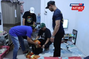 Pengembangan Kasus Narkoba Happy Water, Polisi Amankan Kurir dan 6 Paket Sabu Seberat 6,2 Kg