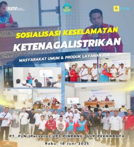 PLN (Persero) ULP Pekkabata Aktif Mengedukasi Warga Soal Kelistrikan