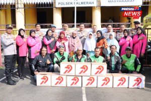 Sambut Hari Bhayangkara Ke 79, Polres Jakbar Gelar Pengobatan Gratis Dan Bagikan 2.000 Paket Sembako