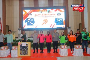 Polri Hadir Sebagai Sahabat Kesehatan: Polda Lampung Gelar Bakti Kesehatan Gratis Untuk Masyarakat