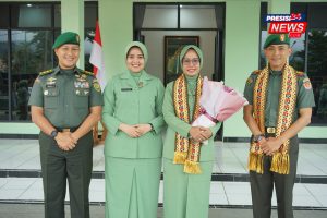 Pisah Sambut Komandan Kodim 0422/Lampung Barat, Penuh Haru Dan Penghormatan