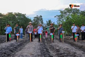 Bupati Pinrang & Forkopimda Tanam Jagung Serentak, Dukung Ketahanan Pangan Nasional