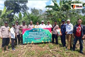 Polres Way Kanan Siap Dukung Program Swasembada Pangan